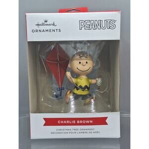 Hallmark Peanuts~CHARLIE BROWN With Kite~Christmas Tree Ornament NEW IN BOX